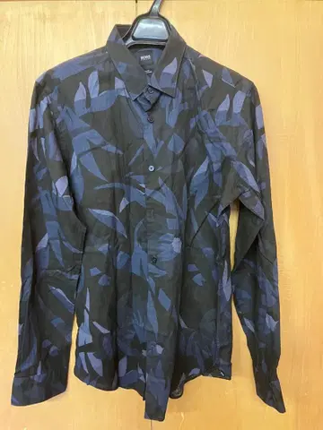 Hugo Boss 린넨 코튼 긴팔 셔츠