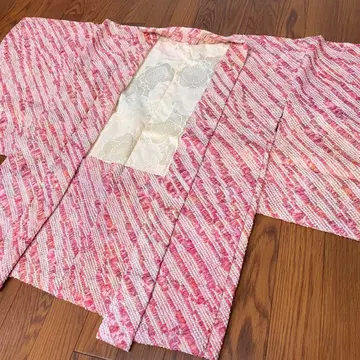 순수 실크 시보리 염색 겉옷 (겉옷 끈 없음)