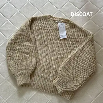 DISCOAT 라메 숏 풀오버