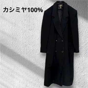 캐시미어 100% 롱 코트 체스터 코트