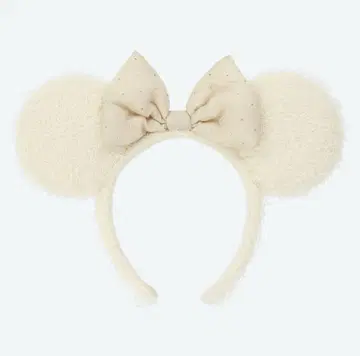 디즈니 머리띠 미니 화이트