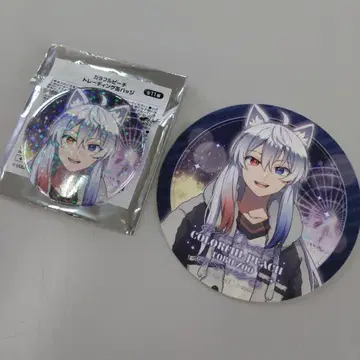 컬러풀 피치 토부 동물공원 캔뱃지 코스터 도누쿠