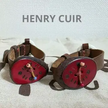 HENRY CUIR 시계 팔찌 페어 45R