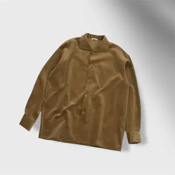 Auralee FINX CORDUROY SHIRT sample