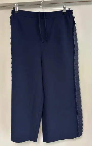 앤드러브 네이비 와이드 팬츠 3L