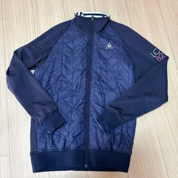 르꼬끄골프 네이비 퀼팅 자켓 LC82