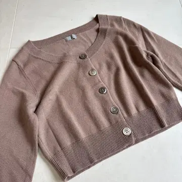 [ 새상품급 ] 마가렛호웰 캐시미어 혼방 울 숏 가디건