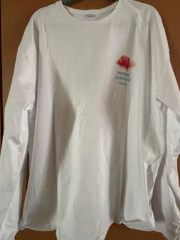 세카오와 TheFan 롱 T셔츠 DJLOVE 사이즈