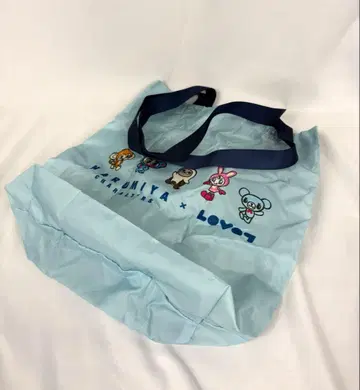 라보 x LOVOT 포켓인 에코백