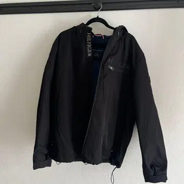 TOMMY HILFIGER 블랙 자켓 XL