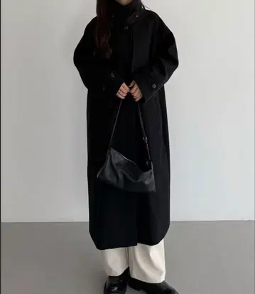 [ 이번 시즌 신상 ] callautia 스텐 칼라 롱 코트