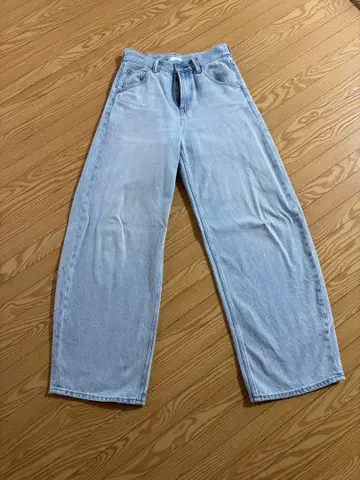 UNIQLO 배기 커브 팬츠 size 23