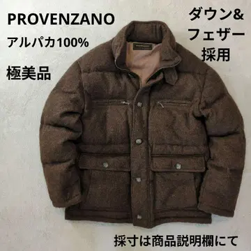 프로벤자노 알파카100% 다운 자켓 새상품급 클리닝 완료