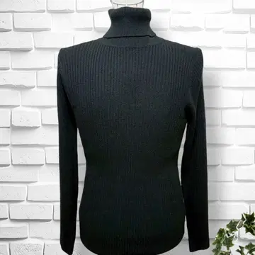 [ UNIQLO ] 리브 터틀넥 스웨터 남성용 니트 긴팔 M 성인