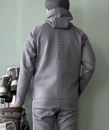 3D 로고 스트레치 저리 지퍼 후드티 M