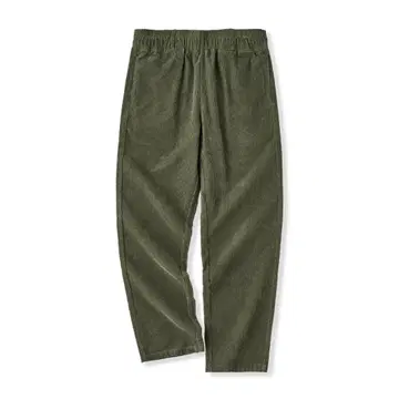 karaku 코듀로이 와이드 팬츠 XXL 사이즈 그린