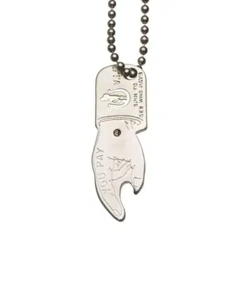 단종 HYSTERIC GLAMOUR YOU PAY 목걸이