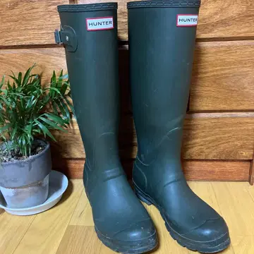 Hunter 레인부츠 24cm 카키