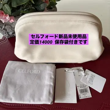 CELFORD 아이보리 파우치 F