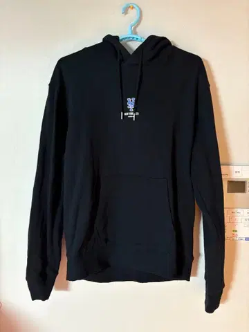 뉴욕 메츠 후드 부착 후드티 블랙