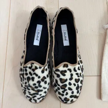 미사용 새상품 Sciuscia 슈샤 레오파드 무늬 36 사이즈