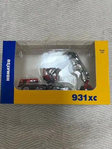 Komatsu 931xc 하베스터 1/87 스케일