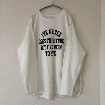 JOURNAL STANDARD relume 천축 로고 프린트 롱 슬리브