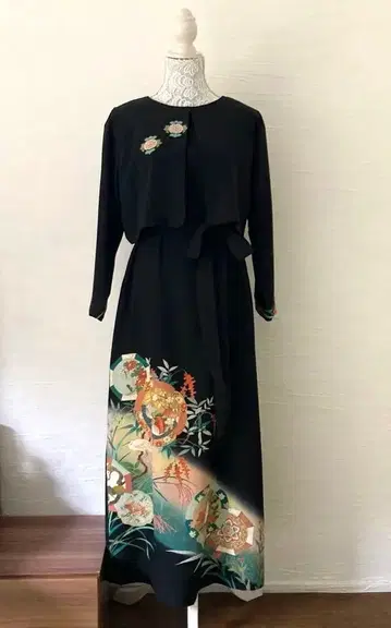 블랙  리메이크 포멀 원피스 외 3종 세트