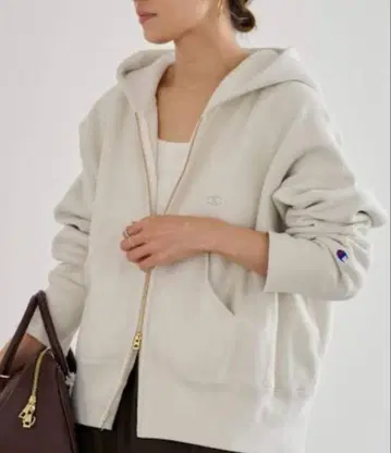 프레임워크 챔피온 별주 리버스 위브 W 지퍼 후드티