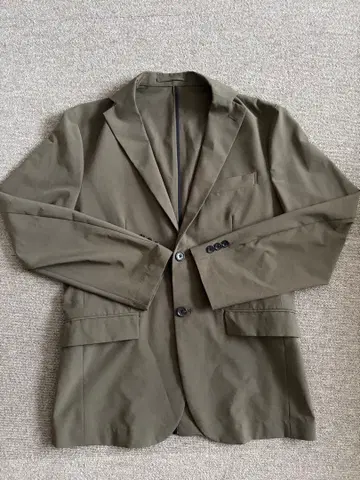 [ 즉시 구매 가능! ] 올리브색 테일러드 자켓 셋업