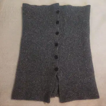 OHOTORO mixed tube knit 차콜 그레이