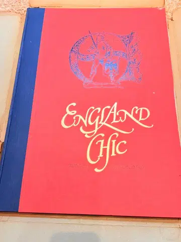 ENGLAND CHIC 아트북 영국 도안 디자인 자료