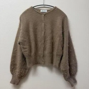 EMMEL REFINES 베이지 가디건