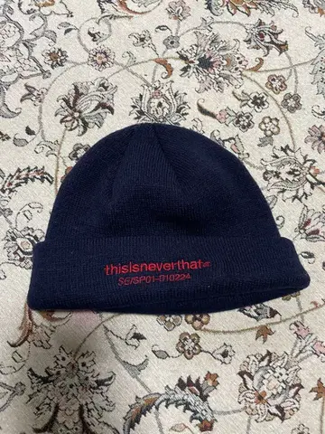 thisisneverthat 니트 모자 네이비