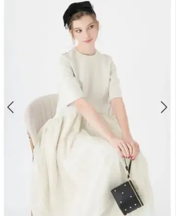 tsurubymalikooikawa Fifi 원피스 화이트 36