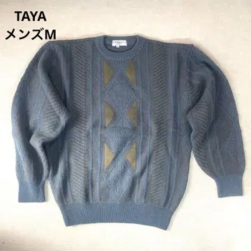 TAYA 남성용 스웨터 울 일본제