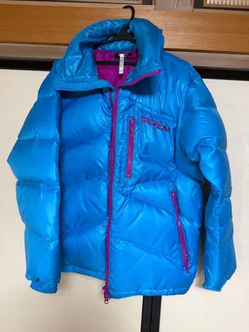 SEVEN TWO (세븐투) 다운 자켓 M 사이즈 블루 x 퍼플