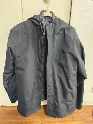 THE NORTH FACE 마운틴 후드티 XL 그레이