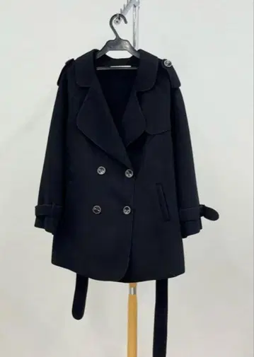 ABITOKYO 더블 페이스 P 코트 울 100% 컨디션 최상 울 코트