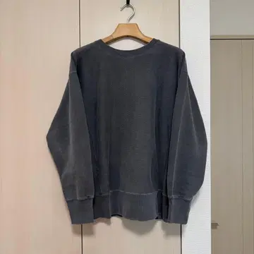 챔피온 리버스 위브 스웨트 셔츠 다크 그레이 L