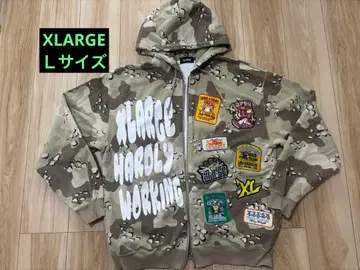 XLARGE 카모플라쥬 후드티 L 사이즈