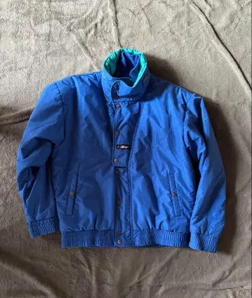 ASICS 90s 빈티지 나일론 블루종