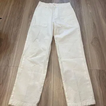 plage 화이트 카고 팬츠