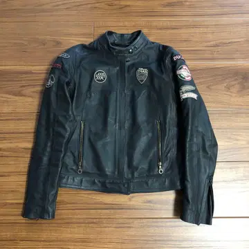 DUCATI by DAINESE 가죽 싱글 라이더 여성용 자켓