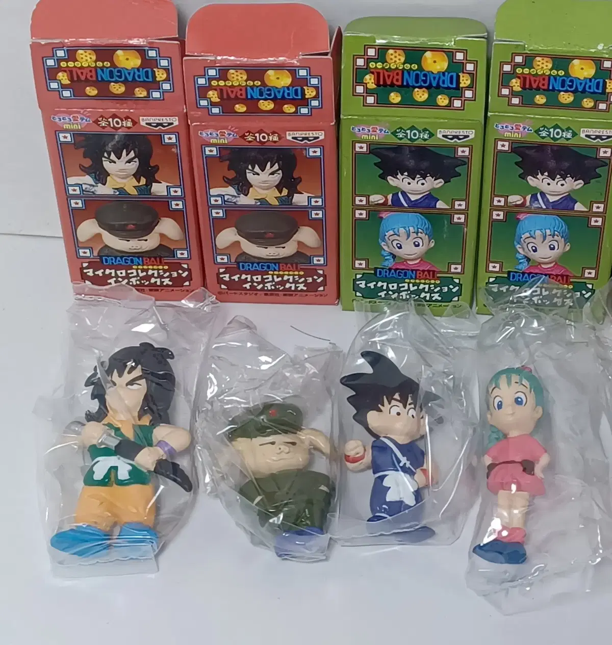 ドラゴンボール - マイクロコレクション (ミニフィギュア) 4 ピース
