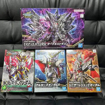 SDW HEROES 건담 프라모델 4세트