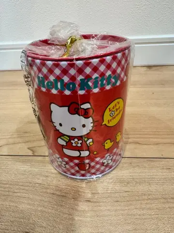 헬로키티 캔 저금통 레트로