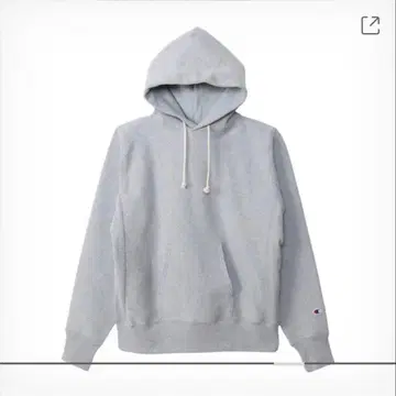 (빨간색 택 USA제) champion 리버스 위브 후디드 맨투맨 그레이