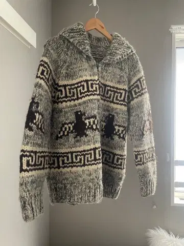 카우친 스웨터 ACME 지퍼 사이즈 L 상당