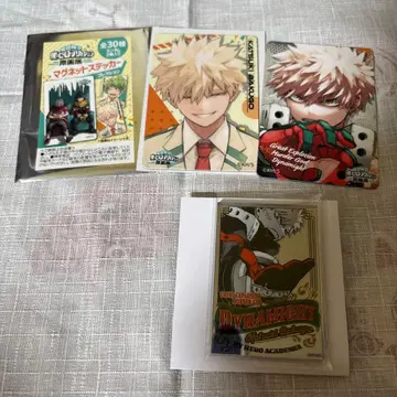 [ 최종 가격 인하 ] 히로아카전 바쿠고 카츠키 세트